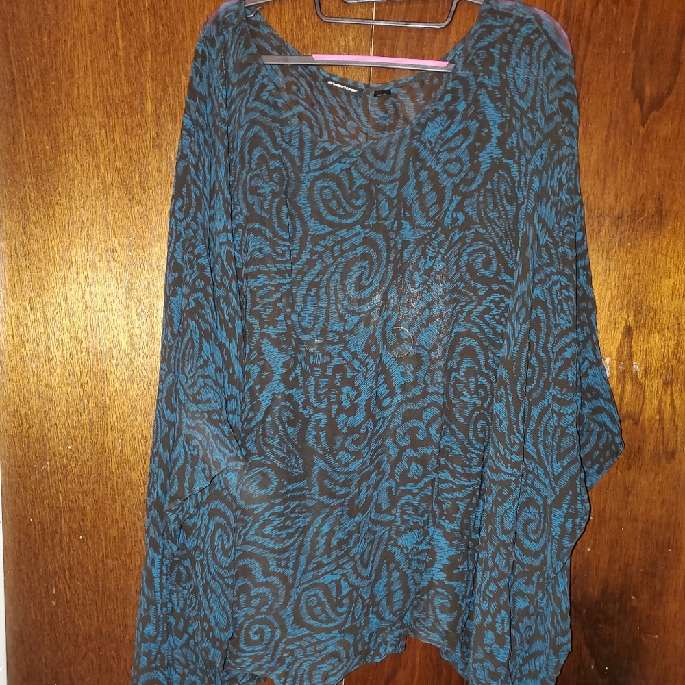 Sheer Poncho